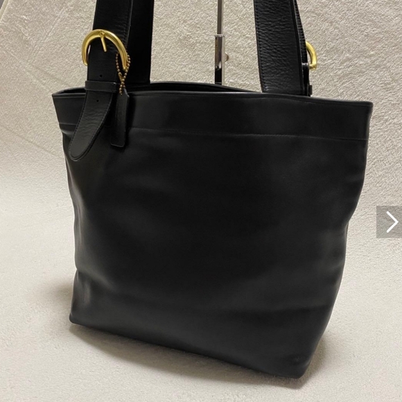 Coach Soho Lafayette Black Leather Tote Bag Vintage - Picture 16 of 16
